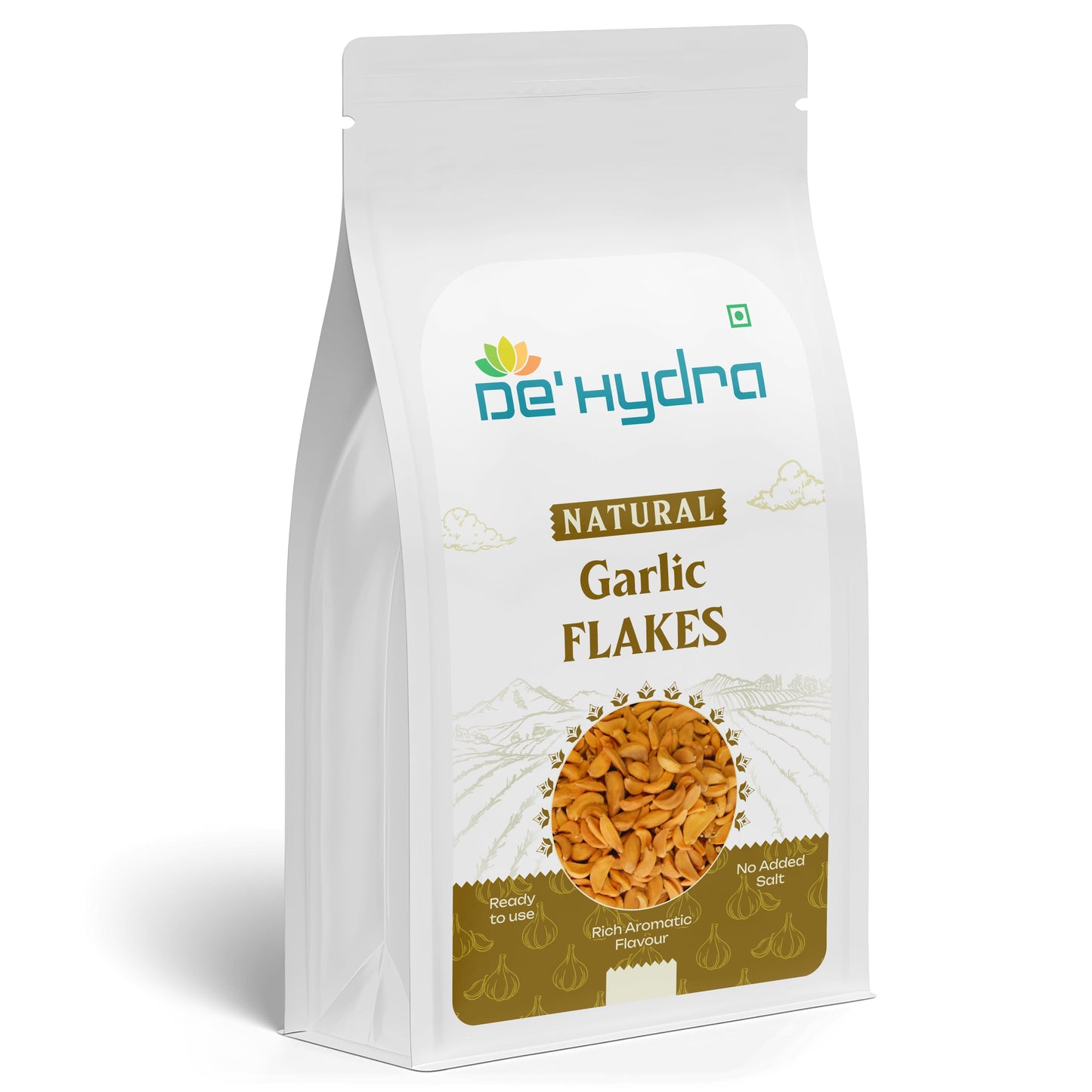 De'hydra Flakes Dehydrated Garlic Flakes