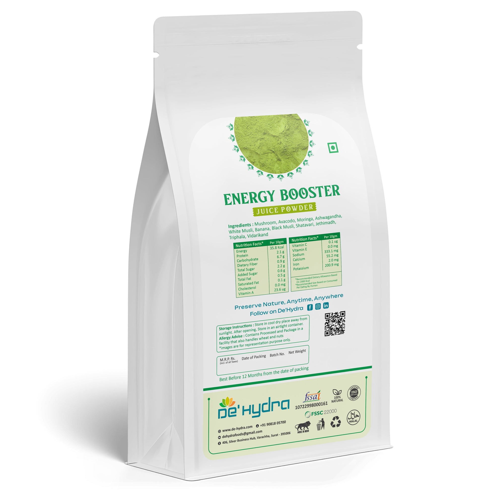 Energy Booster Powder - De'Hydra