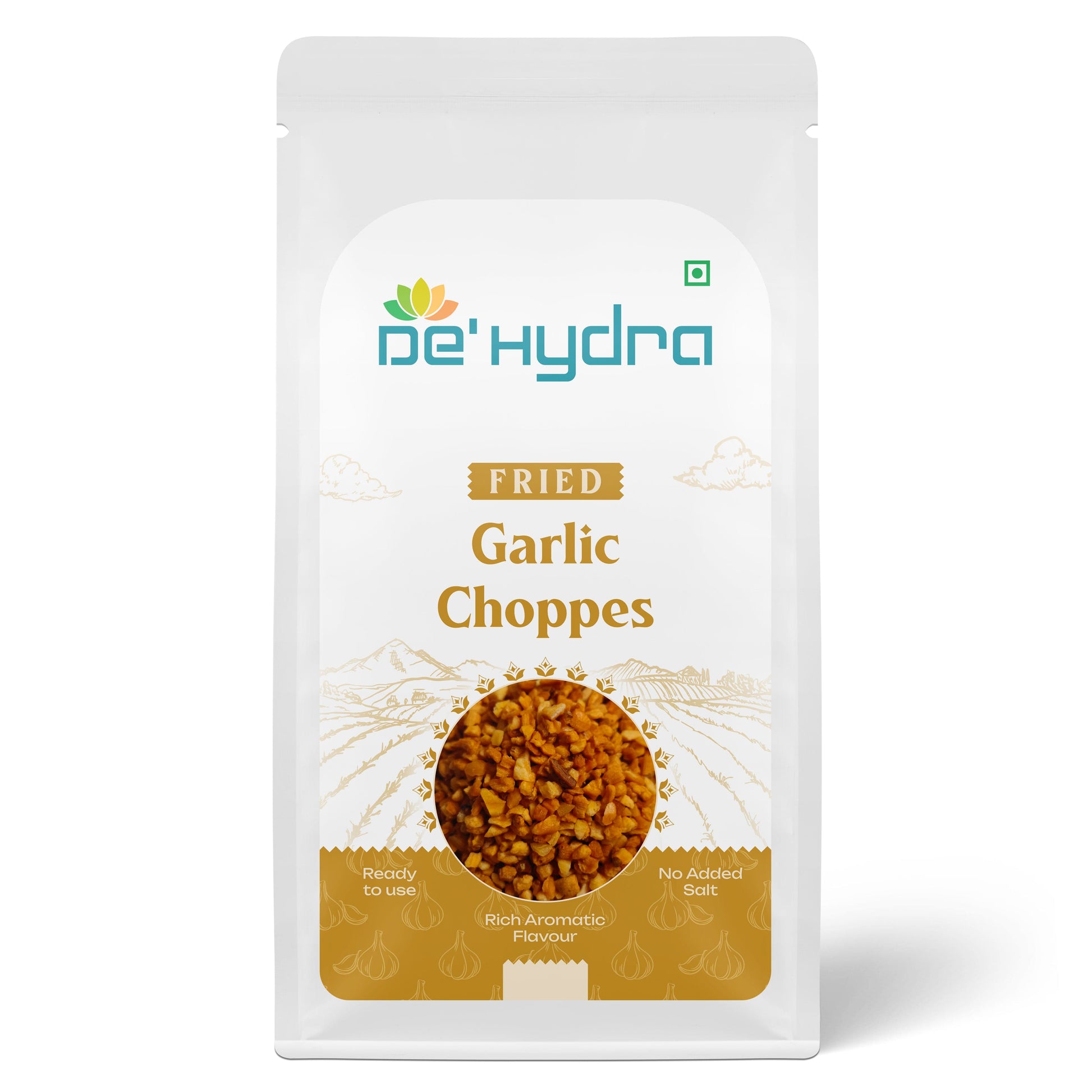 De'hydra Flakes 100gm Fried Garlic Chopped