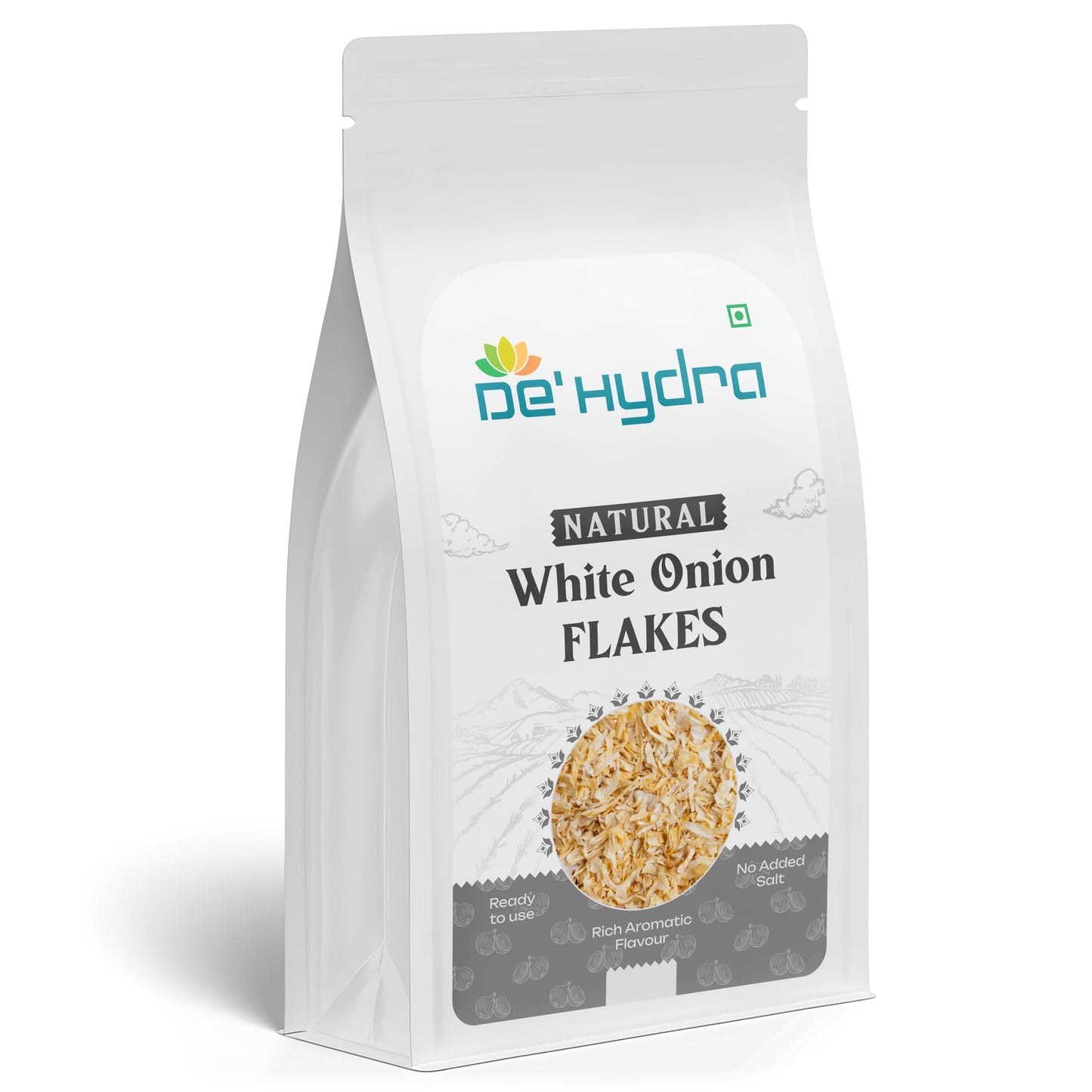 De'hydra Flakes Dehydrated White Onion Flakes