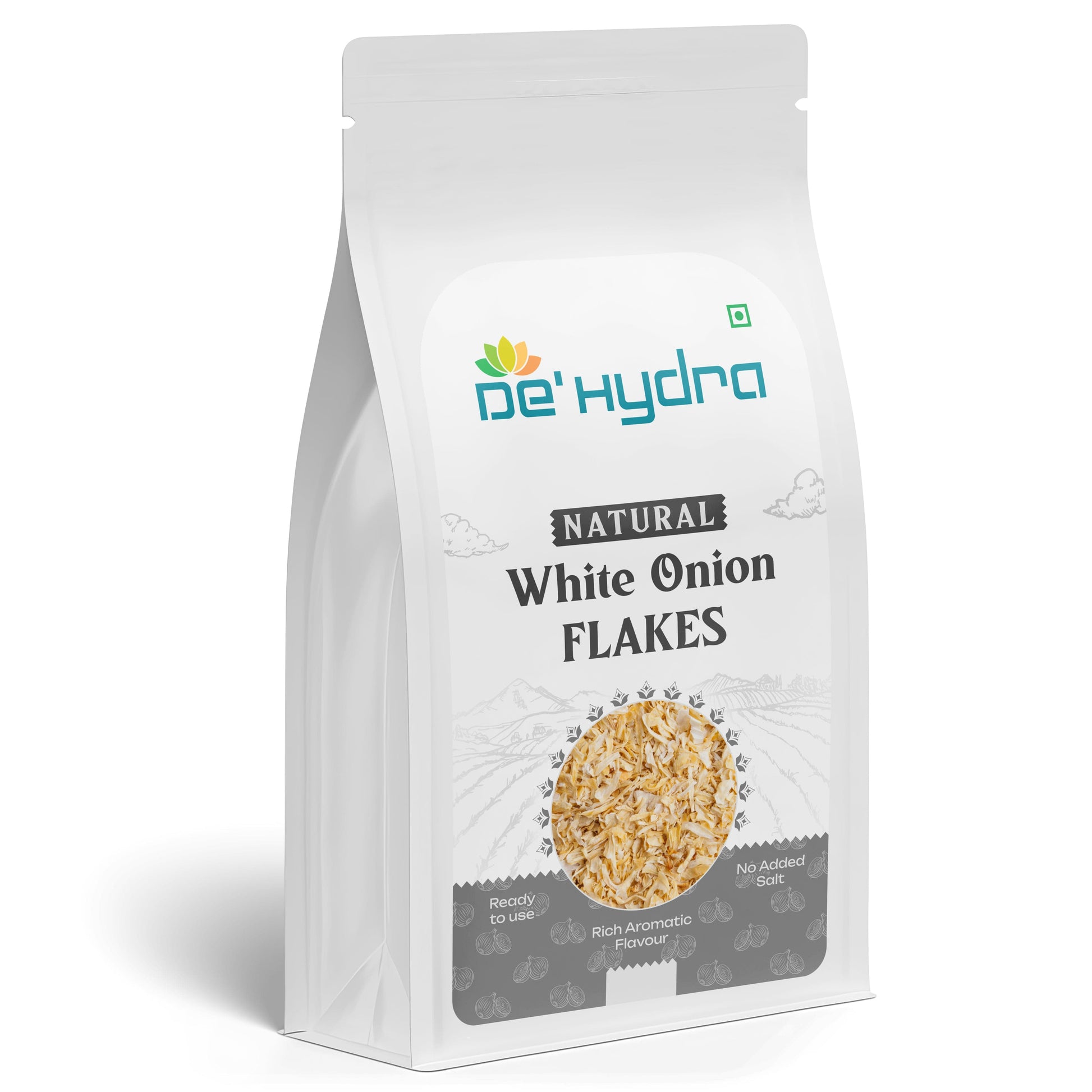 De'hydra Flakes Dehydrated White Onion Flakes