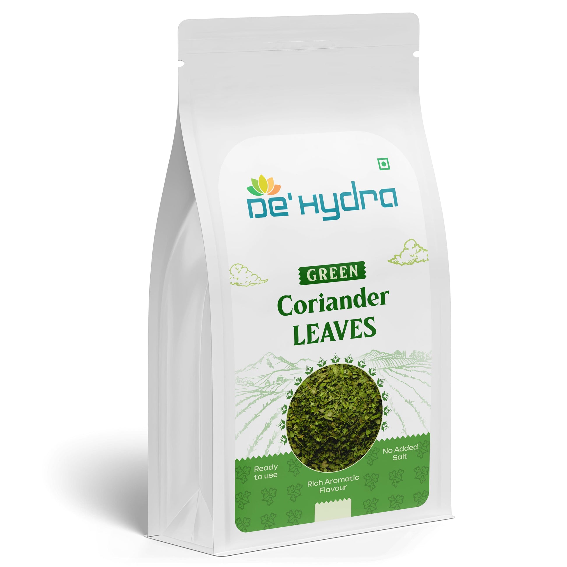 De'hydra Leaves Dehydrated Green Coriander Leaves