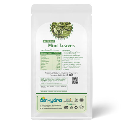 De'hydra Leaves Dehydrated Mint Leaves