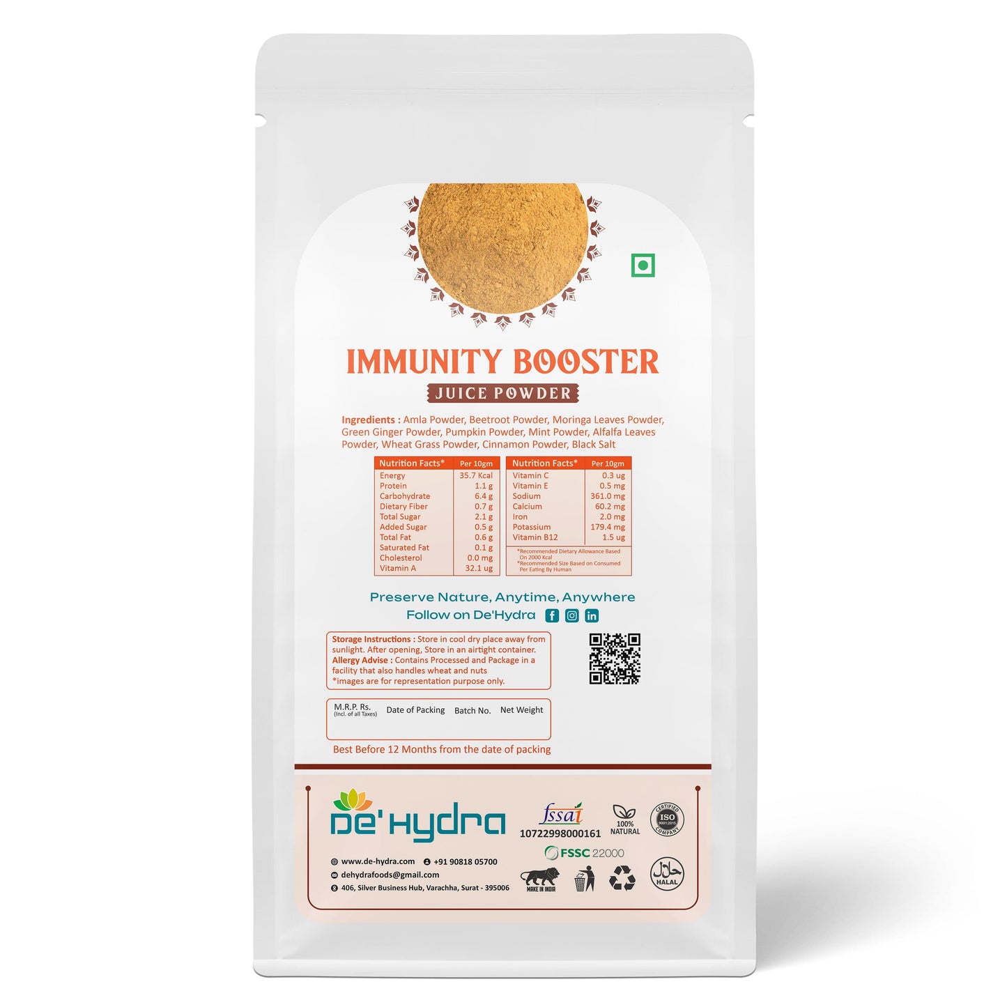 Immunity Booster Powder - De'Hydra