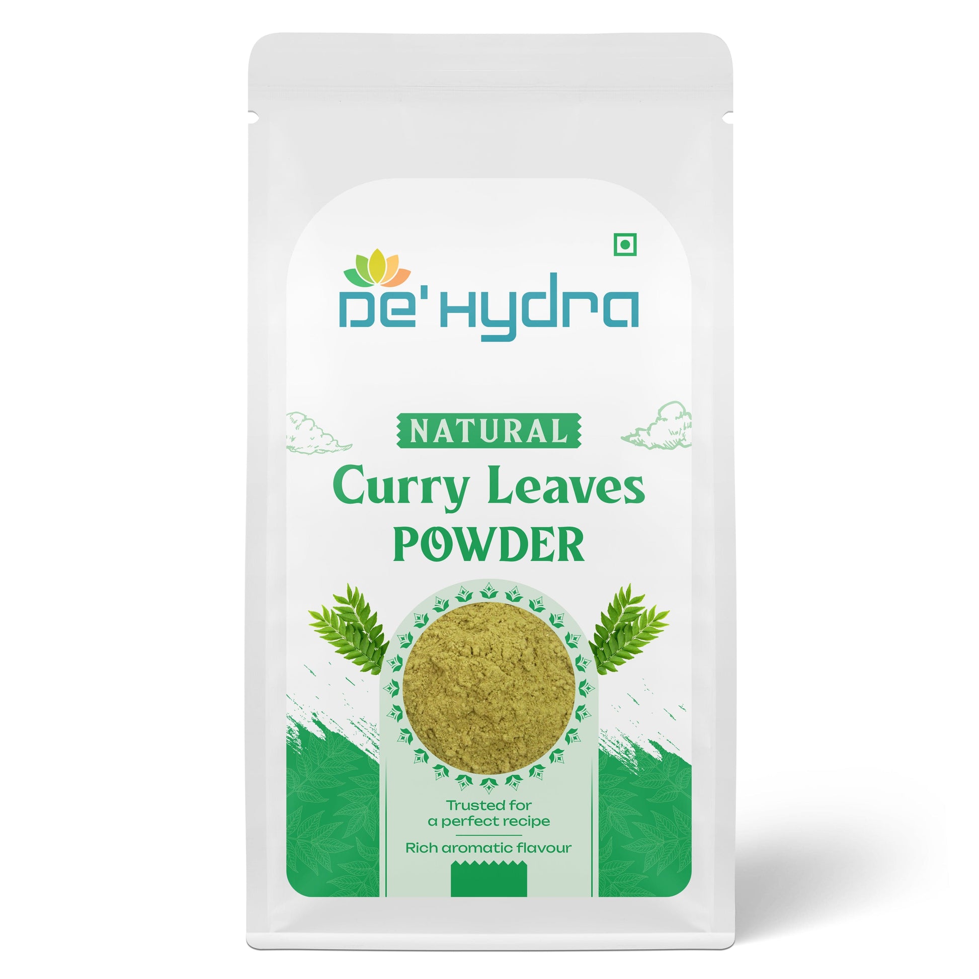 De'hydra powder 100gm Dehydrated Curry Leaves Powder