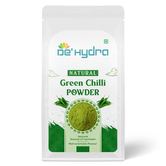 De'hydra powder 100gm Dehydrated Green Chilli Powder