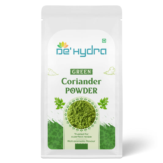 De'hydra powder 100gm Dehydrated Green Coriander Powder