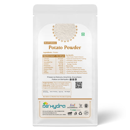 De'hydra powder Dehydrated Potato Powder