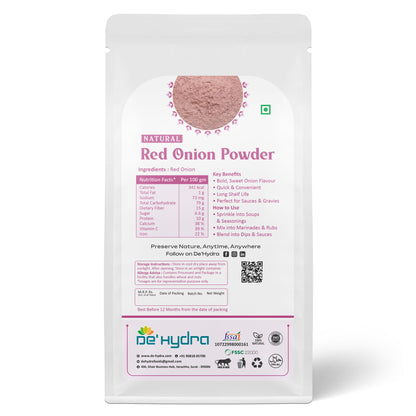 De'hydra powder Dehydrated Red Onion Powder