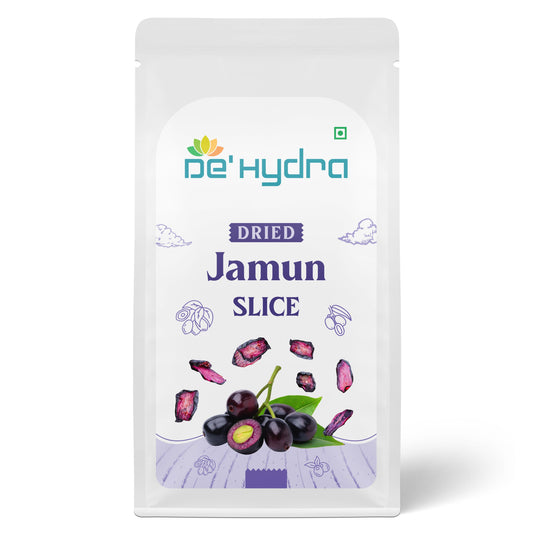 De'hydra Slices direct eat 50gm Dehydrated Jamun Slices