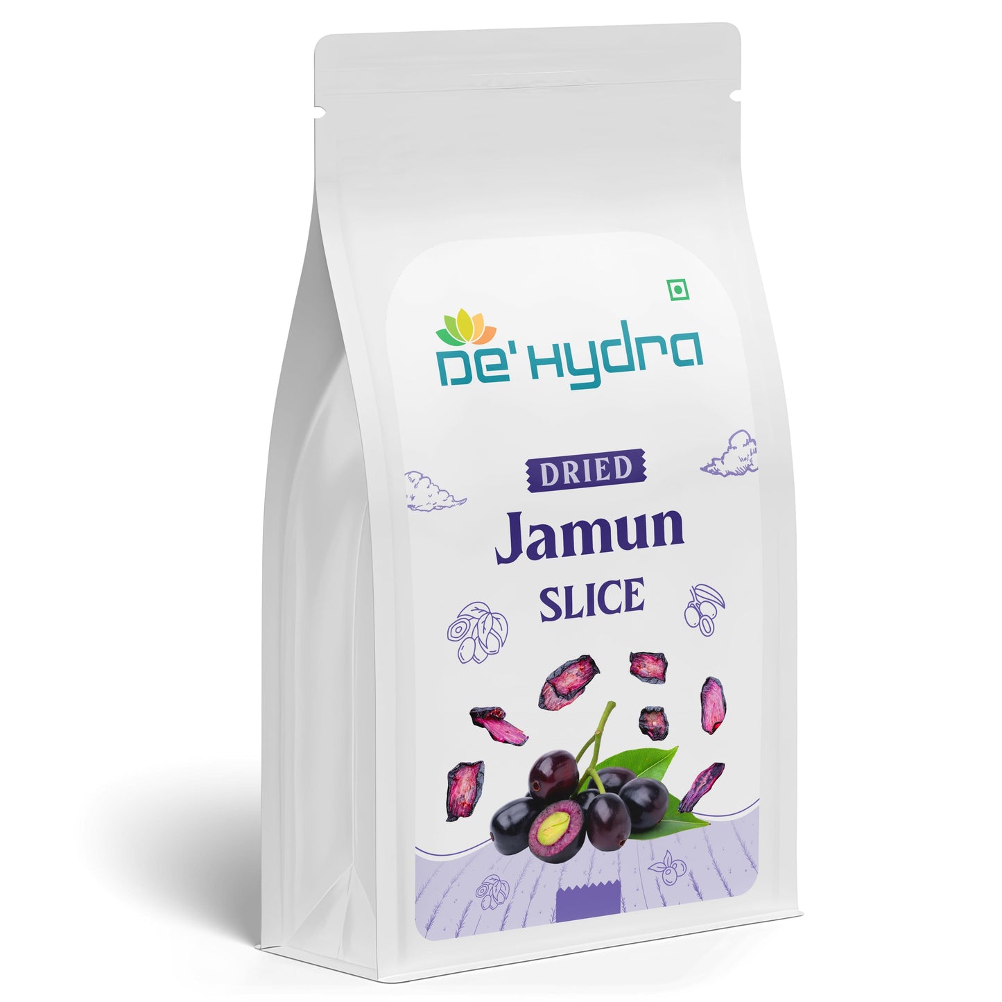 De'hydra Slices direct eat Dehydrated Jamun Slices