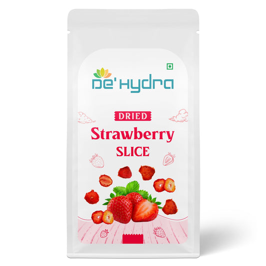 De'hydra Slices direct eat 50gm Dehydrated Strawberry Slices
