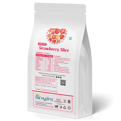 De'hydra Slices direct eat Dehydrated Strawberry Slices